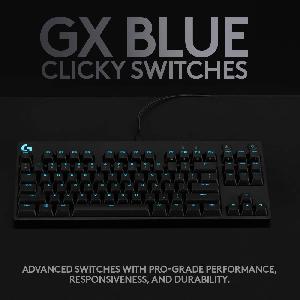 Logitech G PRO Mechanical Gaming Keyboard, Ultra Portable Tenkeyless Design, Detachable Micro USB Cable, 16.8 Million Color LIGHTSYNC RGB Backlit Keys,Black